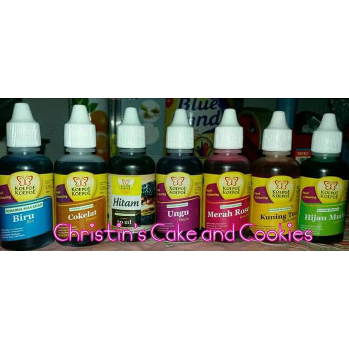 

31.87-Kue- Pewarna Makanan / Kue Cap Koepo-Koepo - Merah Rose -Terlengkap-Termurah-Dijamin.