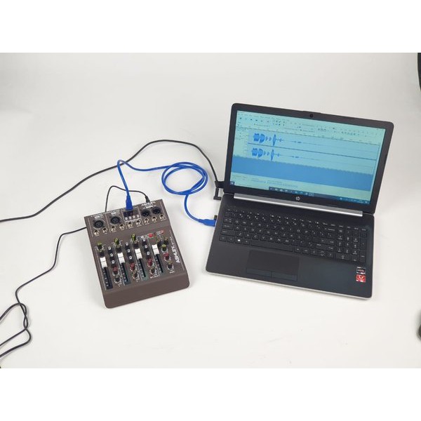 BEST Mixer 4 channel ASHLEY Better-4 Better Recording USB Pc Soundcard