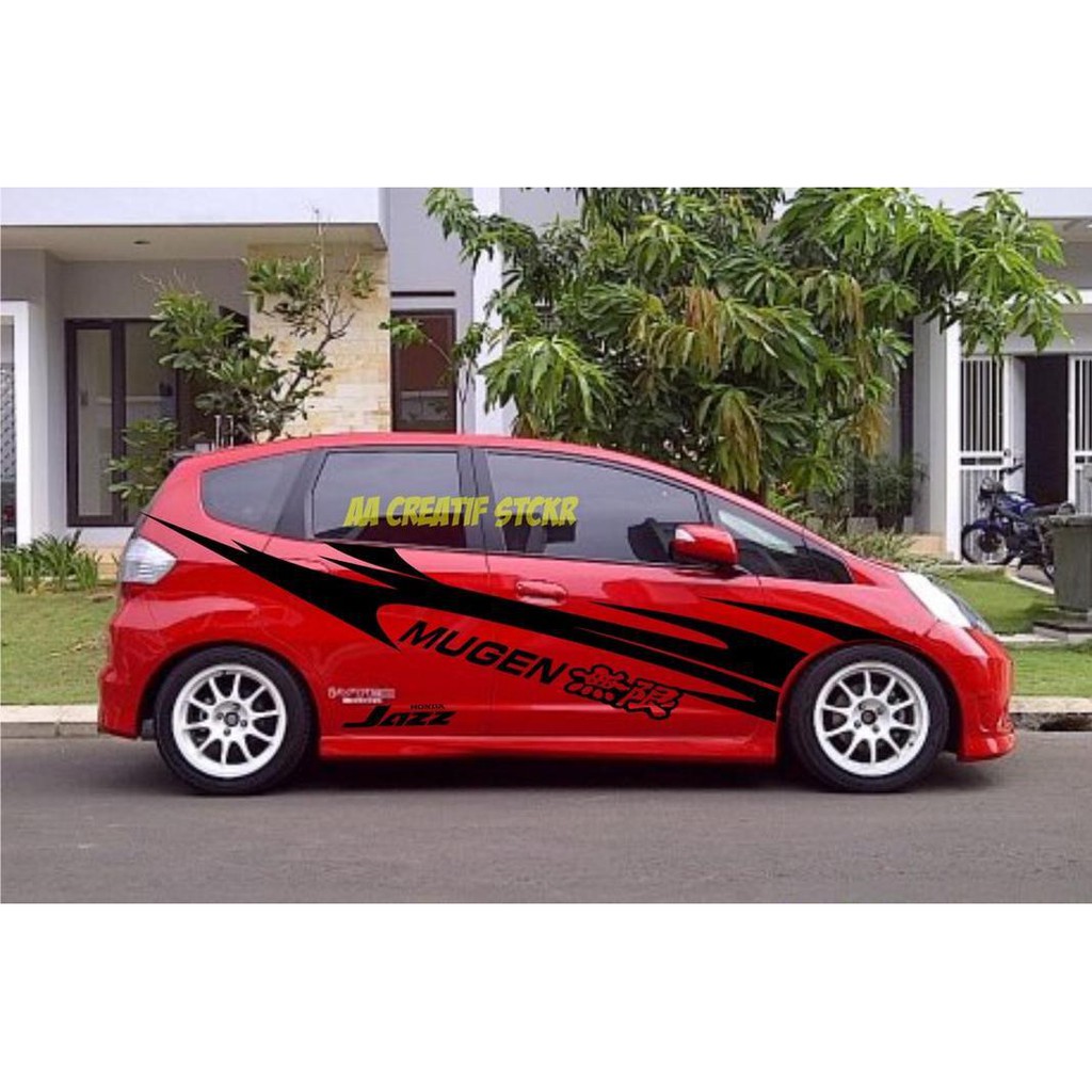 Cutting Sticker Mobil Honda Jazz Brio Ayla Agya Avanza Xenia
