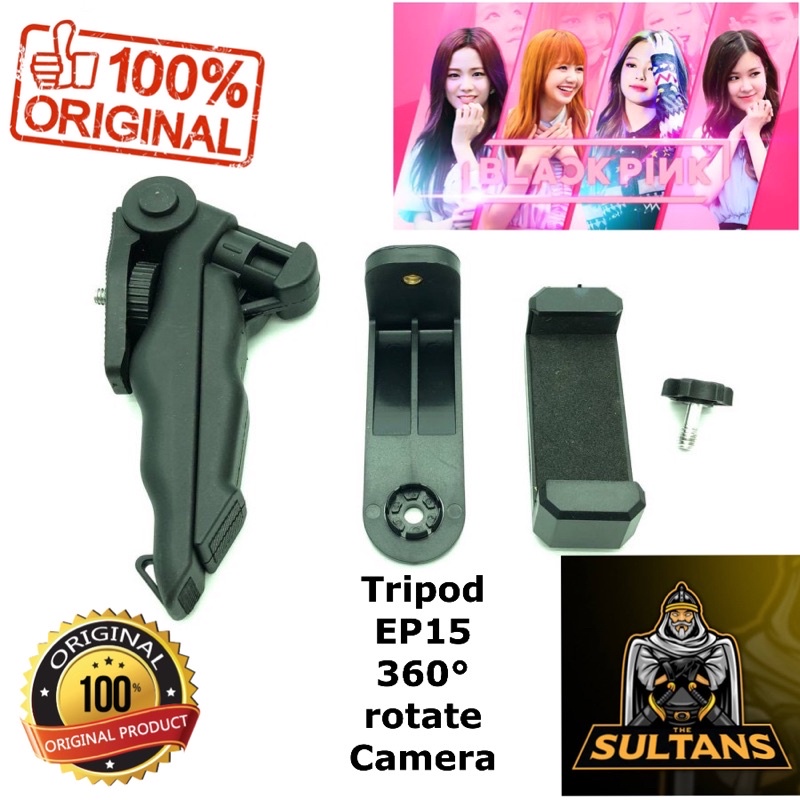 GROSIR TRIPOD BEAUTY LEGS EP15 360° ORIGINAL ROTATE CAMERA SEKOLAH ONLINE