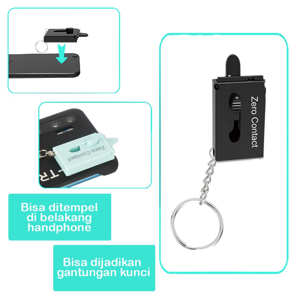 Sanitary Tool Safe Touch Zero Contact / Alat Bantu Tekan Mini