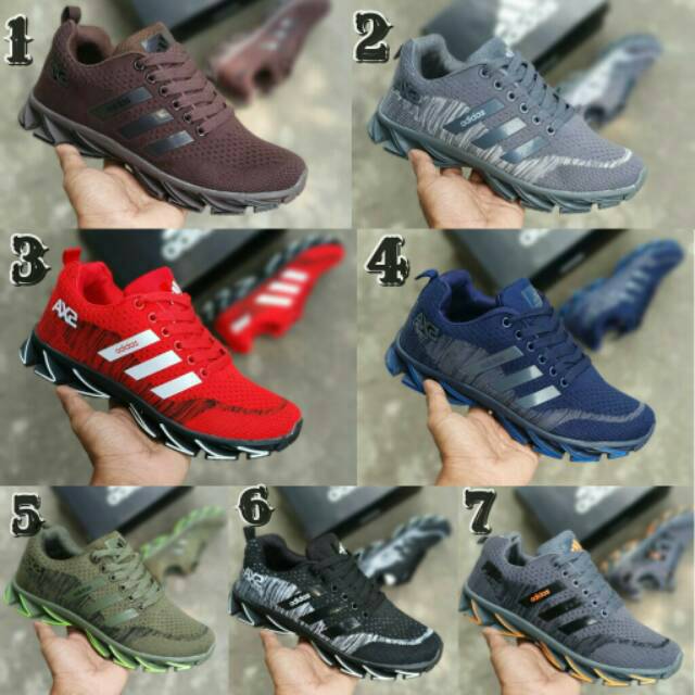 SEPATU PRIA SNEAKERS ADIDAS SPRINGBLADE AX2 (39-44) IMPORT HIGH QUALITY