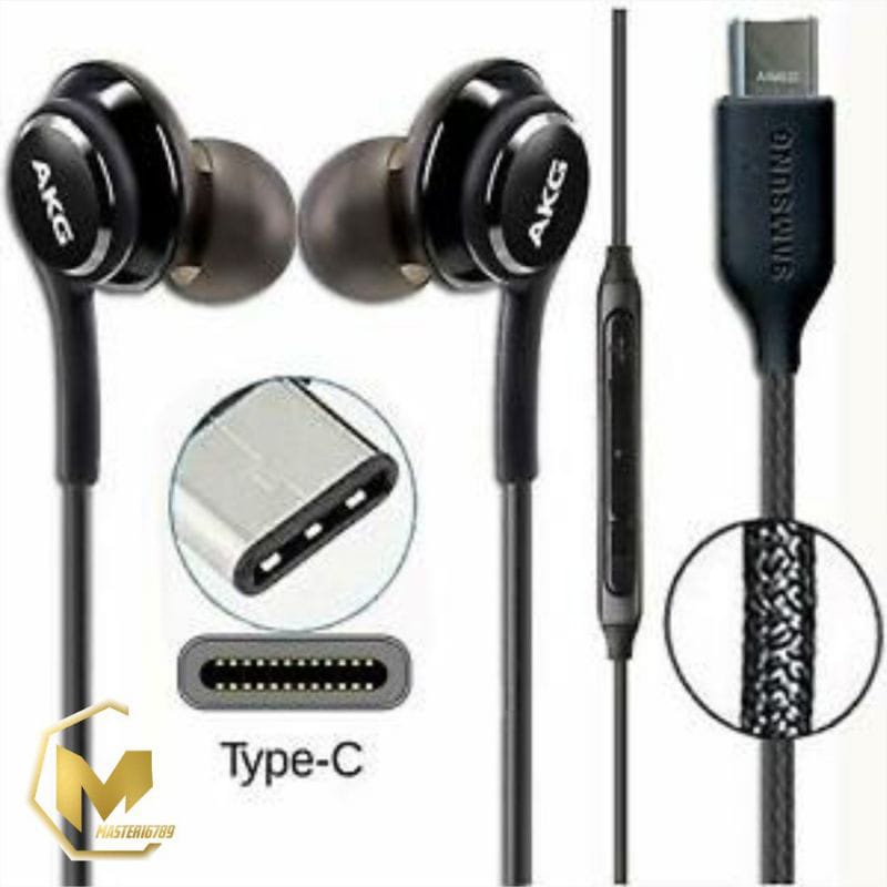 [SO] Hf Handsfree Headset Samsung Type-C A90/A80/Note 10/10+/Note 20/S20/S20+ Original