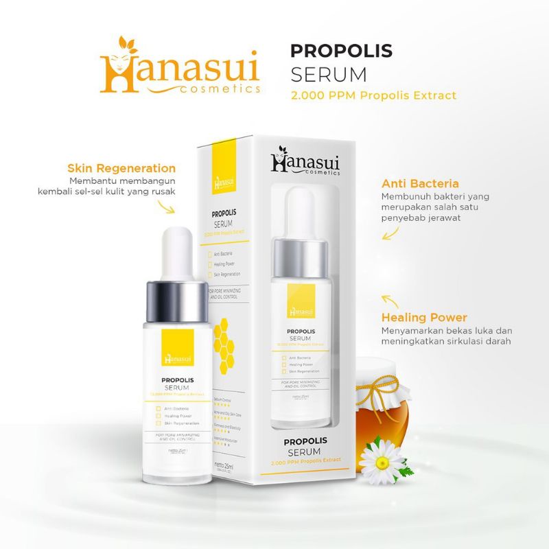 HANASUI SERUM/RICH NUTRITION/PROPOLIS/BRIGHT UP