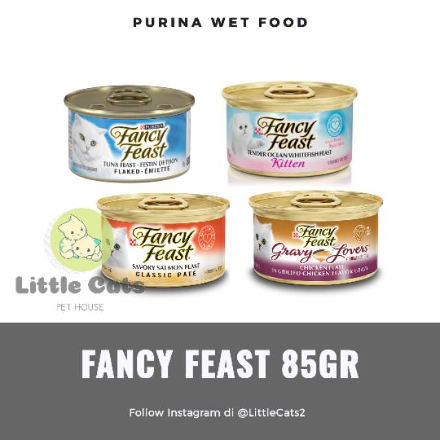 MAKANAN BASAH / WET FOOD FANCY FEAST (85gr) MURAH