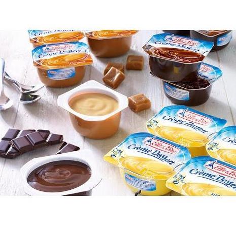 [ART WZ4Y] Elle & Vire Creme Dessert Coklat 100Gr /Pudding Rasa Coklat/vanila /Gosend ➱➧ ➵ ￣