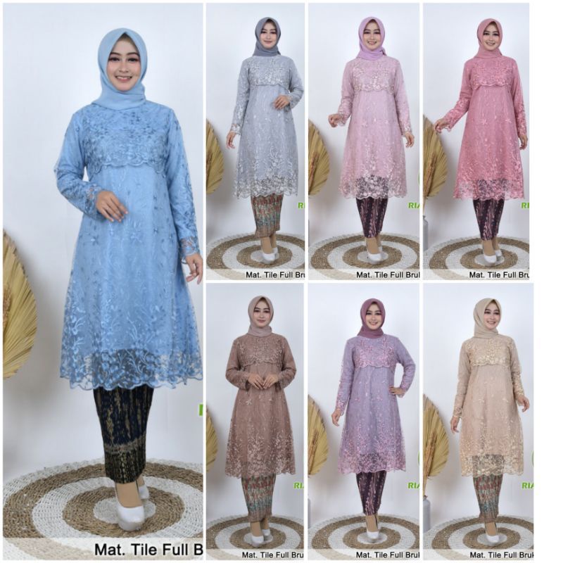 [REALPICT] tunik kebaya modern kekinian untuk wisuda kondangan lamaran terbaru murah bisa hijab dan 