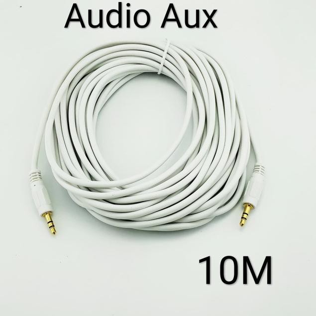 Kabel Audio Aux 3.5mm 10M / Mini Stereo Cable 10 meter WTL