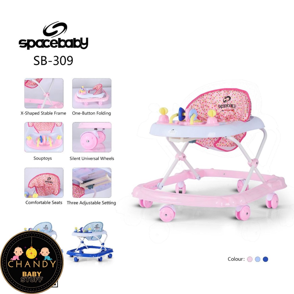 BABY WALKER SPACE BABY SB 309 APOLLO ADA MUSIK