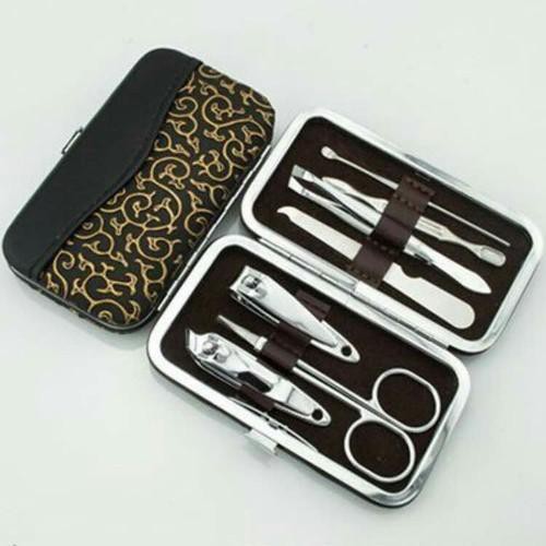 Manicure Pedicure Set 7 in 1 - Nail Care Alat Perawatan Dan Gunting Kuku Dompet