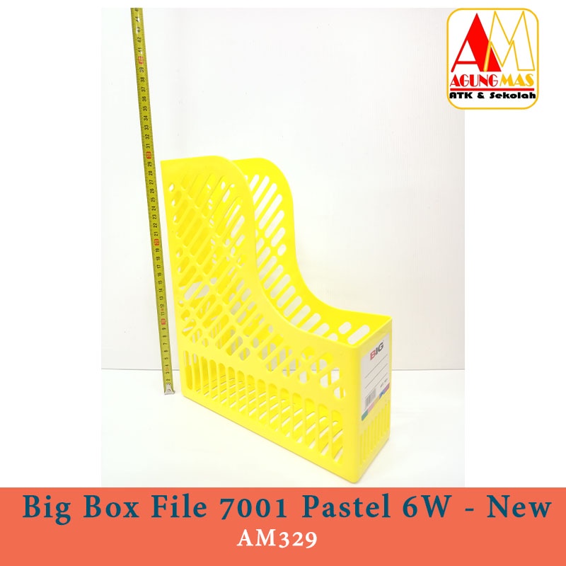 

Big Box File 7001 Pastel 6W - New
