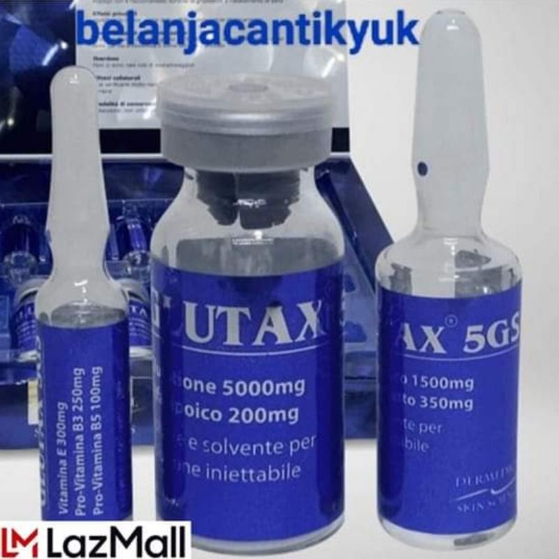 gluta -x 5gs ECER ( 1X TREATMENT ) - TREATMENT WHITENING - SUNTIK PUTIH - SUNTIK VITAMIN - SUNTIK CO