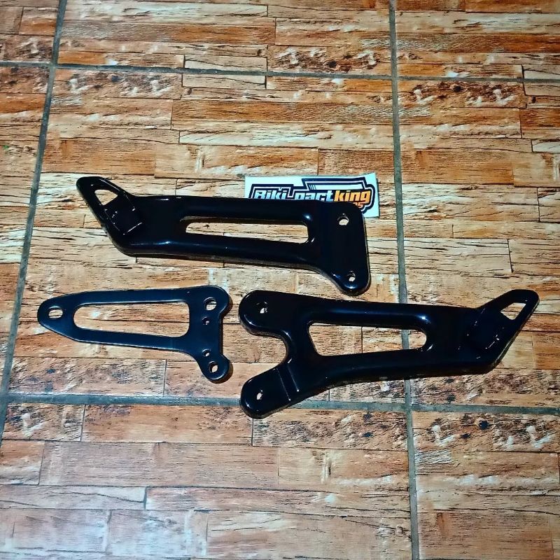 STEP BELAKANG RX KING NEW FINISHING HITAM GLOSY
