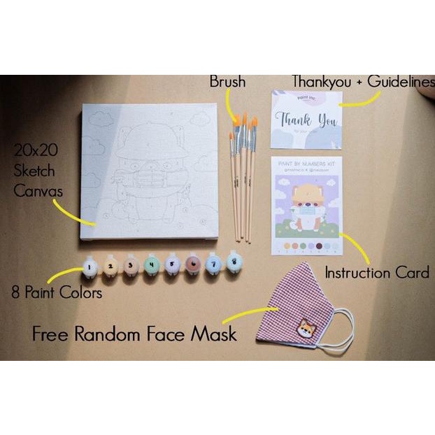 

TERBARUU!! Paint by Numbers Kit: Paintinc ID X Fuku 2.0. | Painting Kit | Hampers TERLARIS