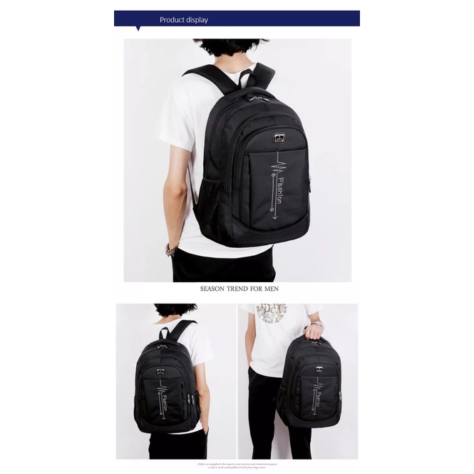 Tas Ransel korea 2022 (( BISA COD )) Tas Ransel Style Tas Fashion Pria Terbaru Tas Perjalanan Sederhana 2022