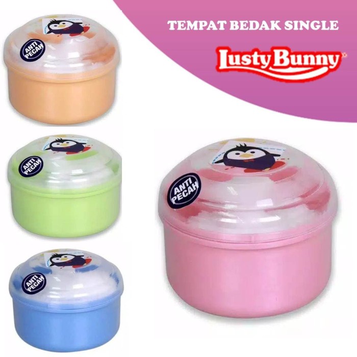 Lusty Bunny Tempat Bedak Anti Pecah TB-1610/TB-1612