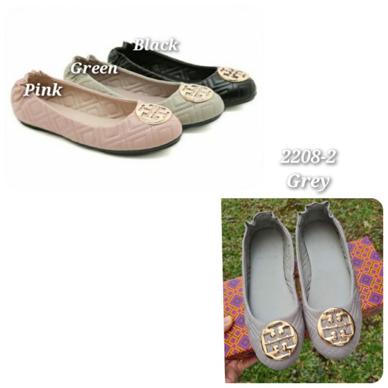 Flat Shoes wanita  | TB NEW MOTIF KODE 2208-2 (order wajib upsize)