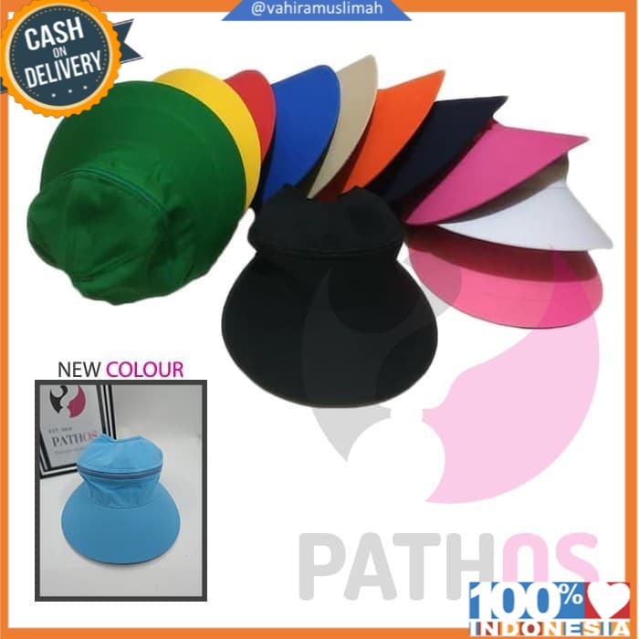 Topi Visor Caddy Widen Sun Hat