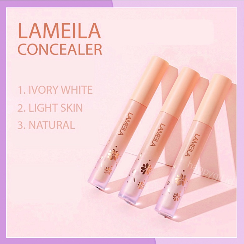 LAMEILA Concealer Sakura Gold Full Cover Corrector Menutupi Jerawat LA041