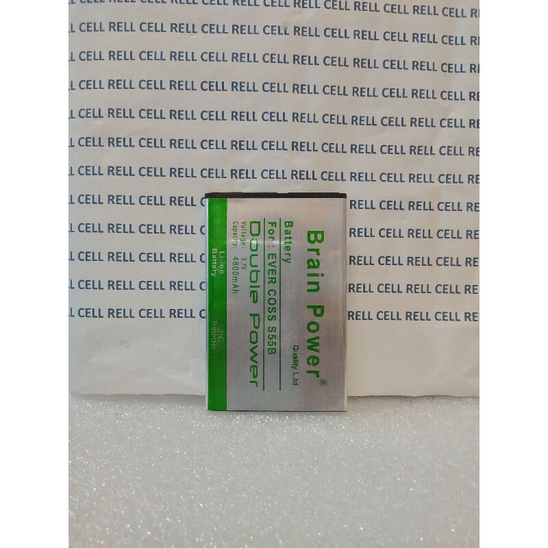 BATERAI BATTERAI BATRE EVERCOSS GENPRO BOKEH S55B DOUBLE POWER BRAIN POWER MURAH BAGUS BERGARANSI