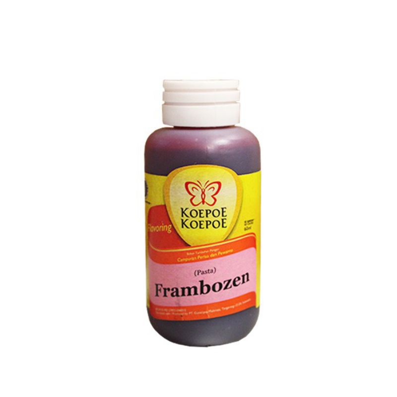 

Pasta Frambozen Koepoe Koepoe 60ml