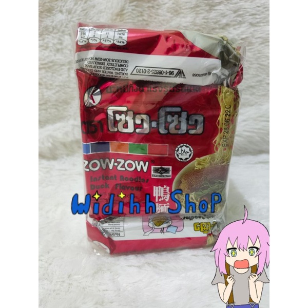 

Zow Zow Mie Itik / Mie Thailand / Instant Noodle Duck Flavor isi 5 Itik