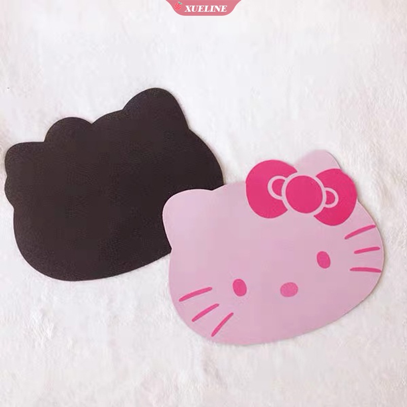 Mouse Pad Tebal Motif Kartun Hello kitty Untuk Meja Komputer