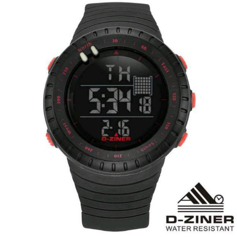 JAM TANGAN PRIA D-ZINER DZ 8180 ORIGINAL TAHAN AIR FREE BOX