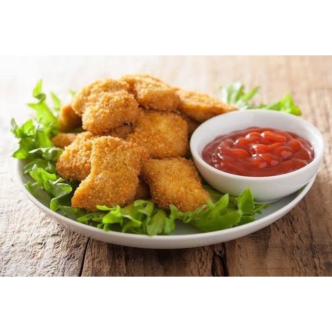 

Premium Chicken Breast Nugget / Naget Dada Ayam 1 KG