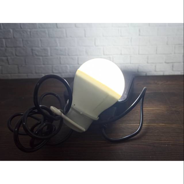 Lampu bohlam kabel usb 5w led emergency light bulb cable 5 watt terang