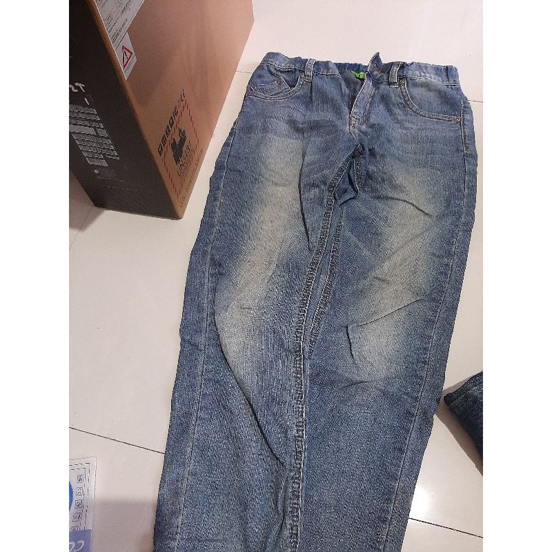 preloved jeans bossini size 130 kids