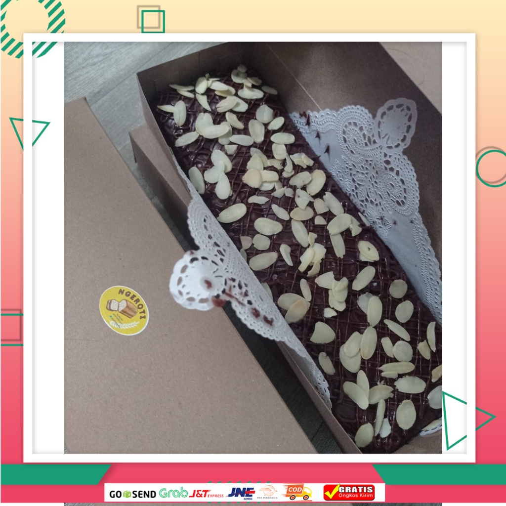

Brownies / Brownis Panggang Premium 10x30 cm