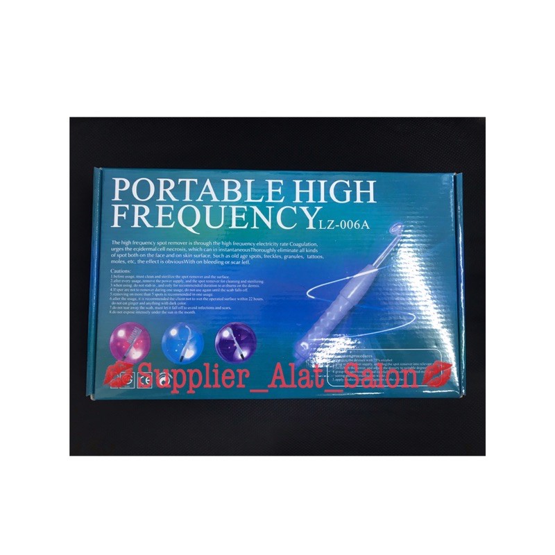 Alat facial kecantikan portable jk-15 Hand holding High Frequency instrumen Portable High Frequency