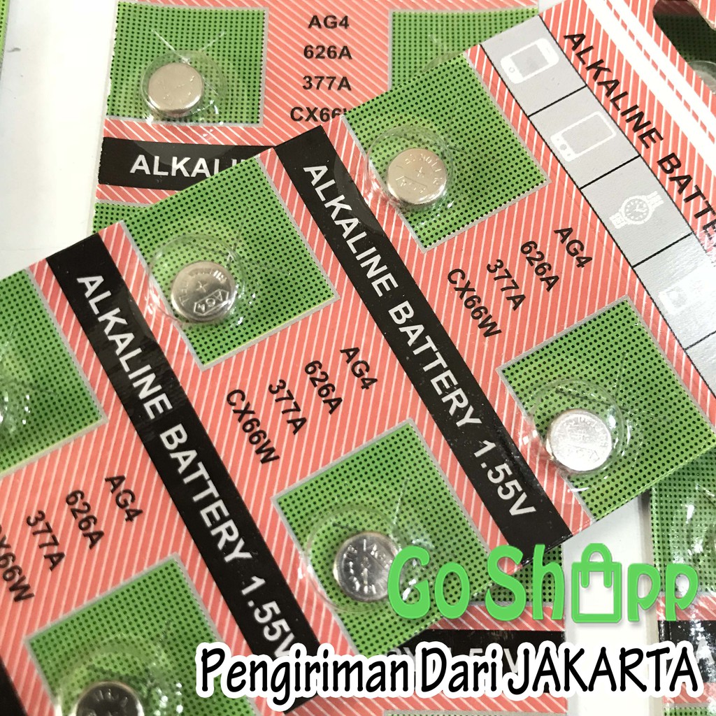 [JAKARTA] Battery Jam Tangan - Baterai Jam Tangan - Batu Baterai Jam Tangan Kalkulator - Alkaline