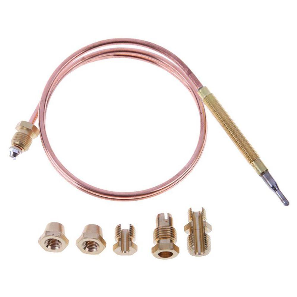 Populer Universal Thermocouple Lima Set Pengganti Mur Suhu Probe Kit Flameout Perangkat Perlindungan