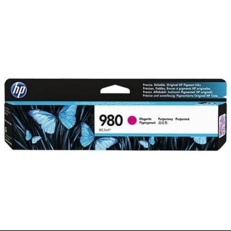 tinta hp 980black /980colour original /set for printerOfficejet : X555dn, X555xh, X585dn, X585f