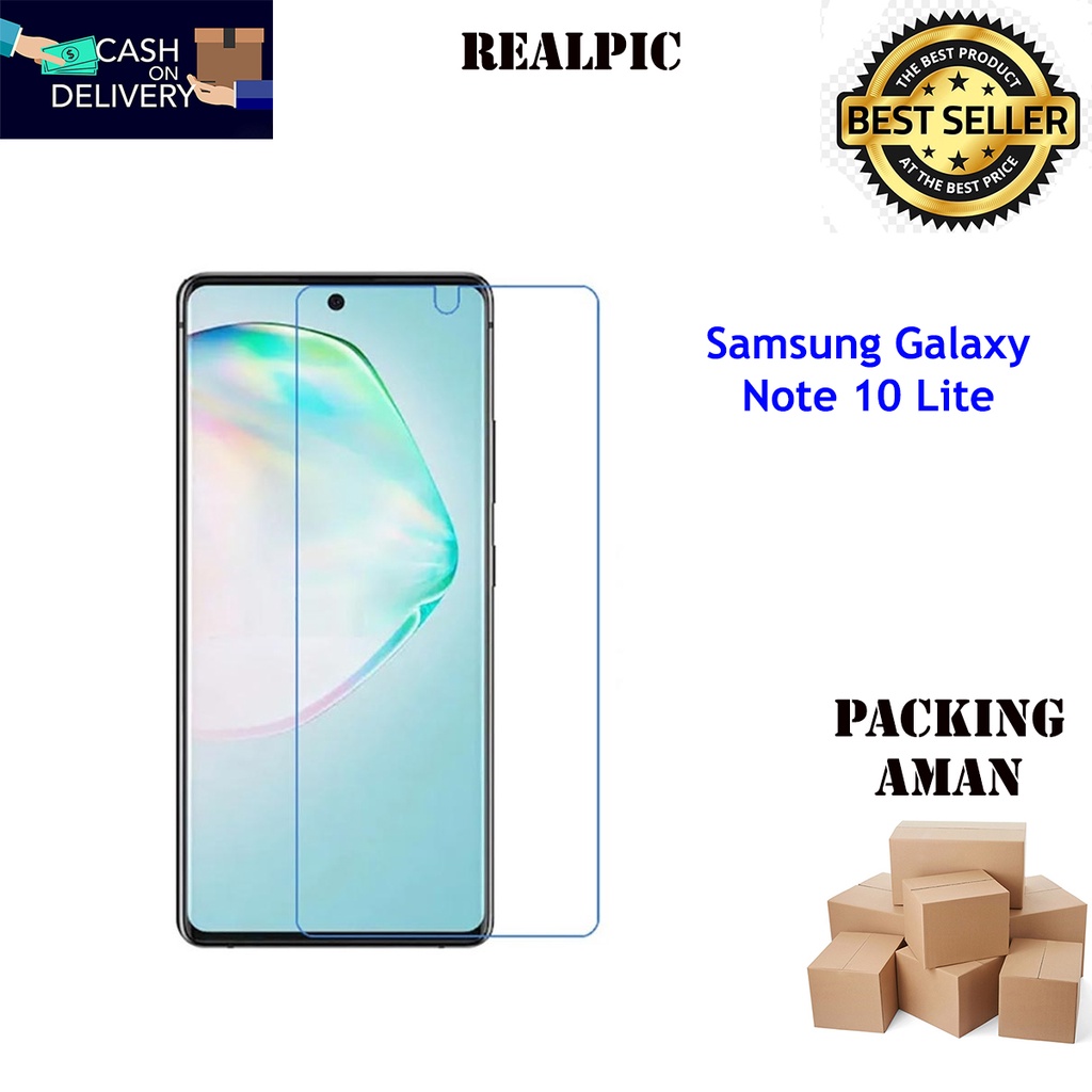 Tempered Glass Samsung Galaxy Note 10 Lite Screen Protector Anti Gores