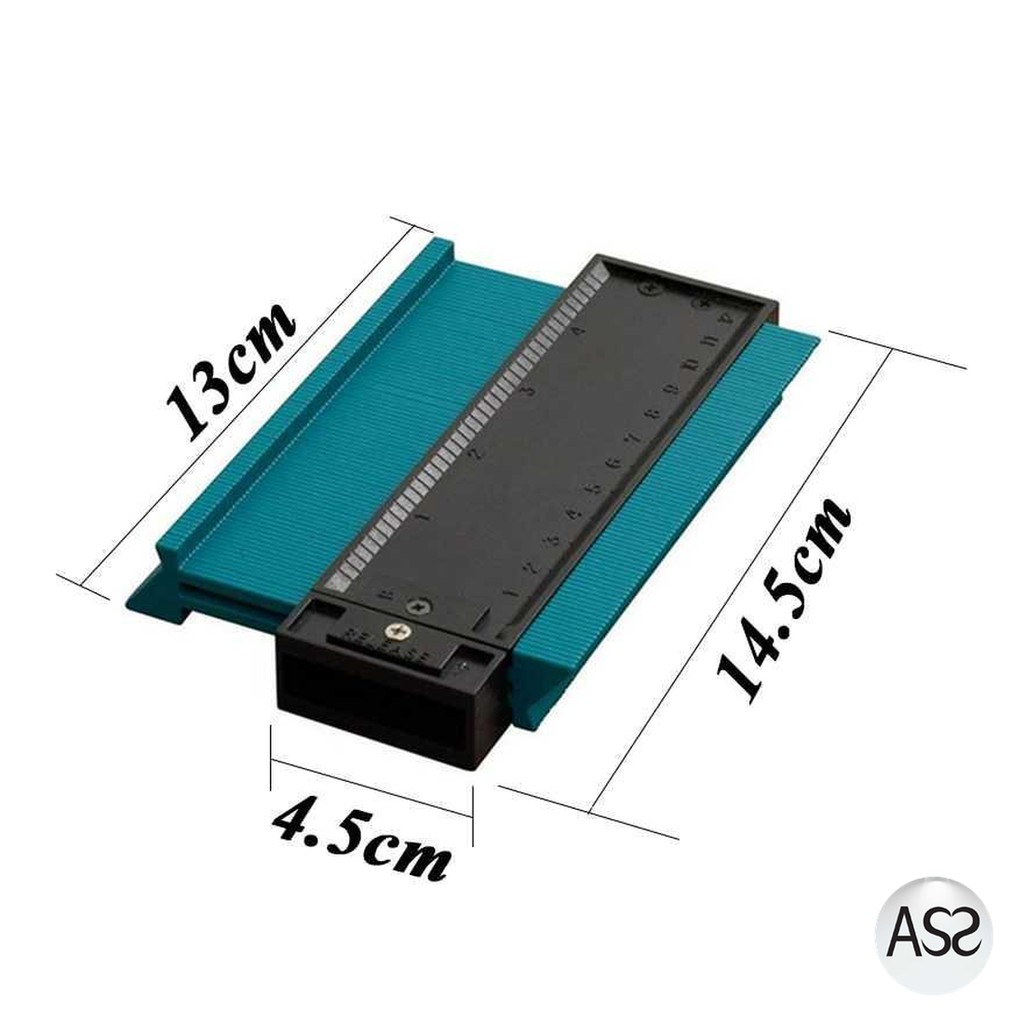 ASS Shop - HEONYIRRY Contour Profile Copy Gauge Wood Marking 5Inch - J486