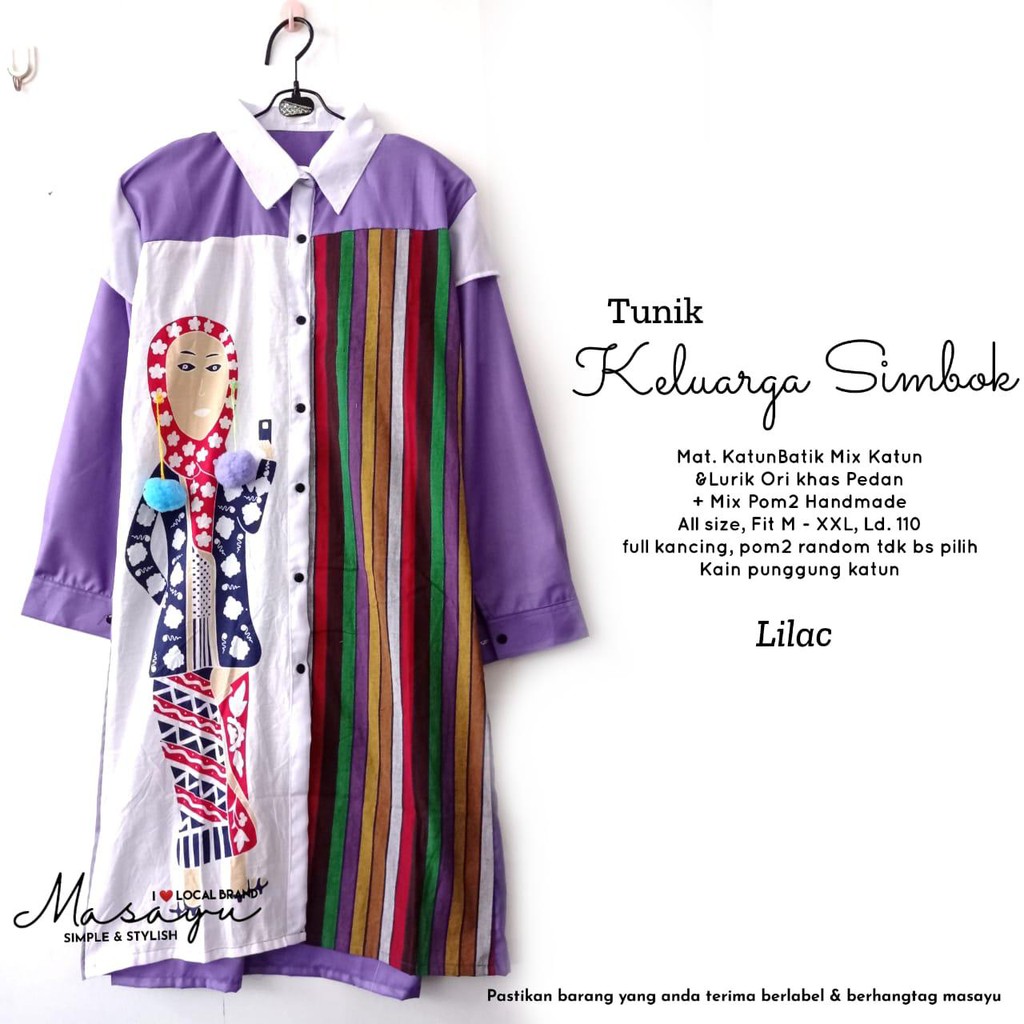 Tunik keluarga simbok ori by Masayu