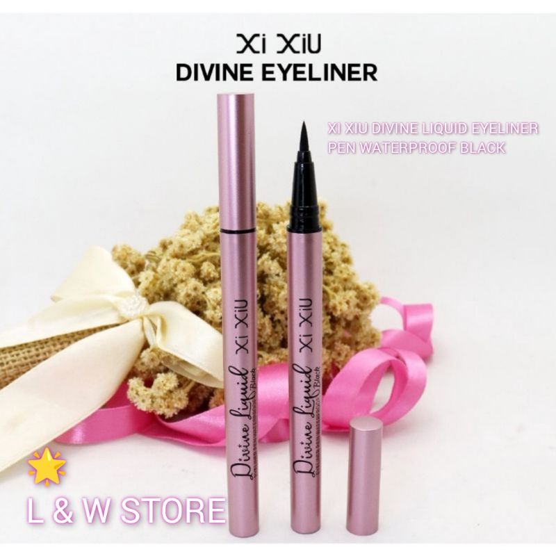 XI XIU DIVINE LIQUID EYELINER PEN WATERPROOF BLACK/EYELINER PEN/ORIGINAL