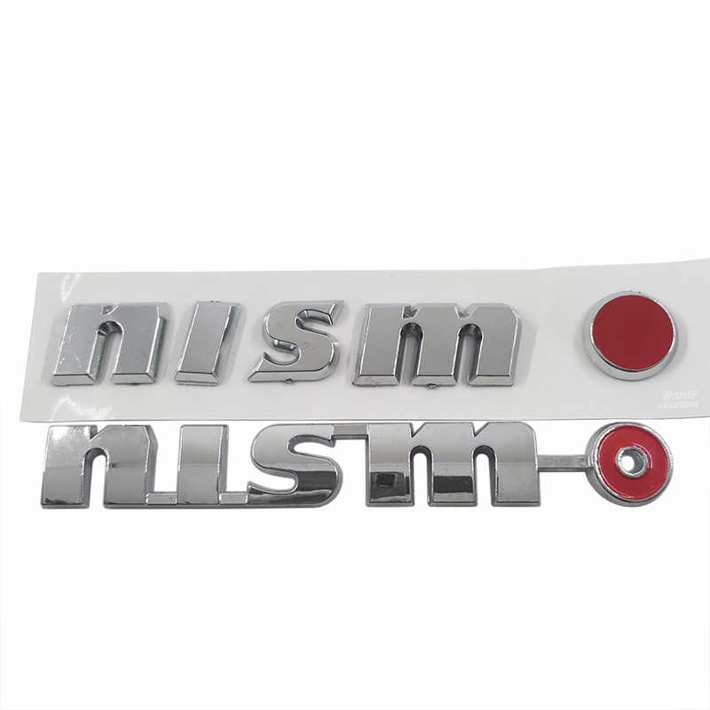 1pc Stiker Emblem Logo NISMO 3D Bahan ABS Untuk Fender Belakang Mobil NISSAN NISMO