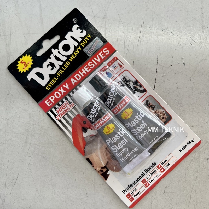 

Lem Dextone 5 Menit Lem PVC Epoxy Adhesives Dextone