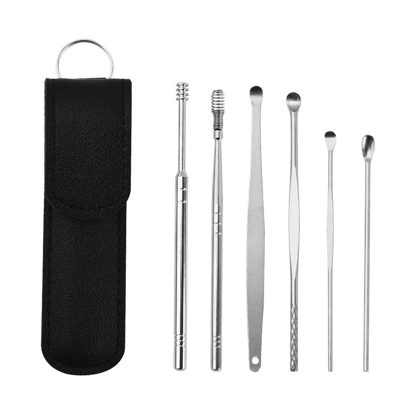 Alat Pembersih Telinga Korek Kuping Ear Wax Picker 7 PCS