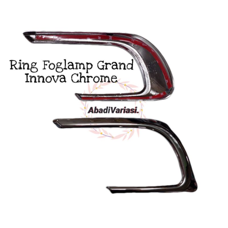 Cover Ring Foglamp Grand Innova Chrome