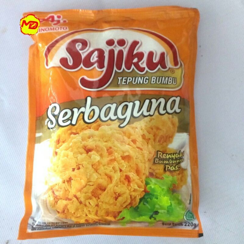 

Sajiku Tepung Bumbu Serbaguna Ajinomoto 220 gram