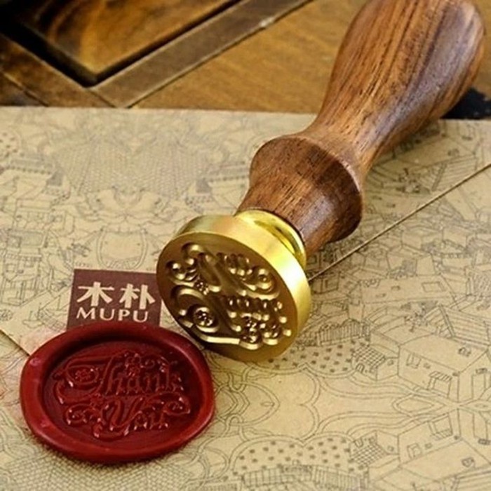 

Jual Alat WAX Stamp emboss wax sealing stampel lilin hiasan scrapbook Limited