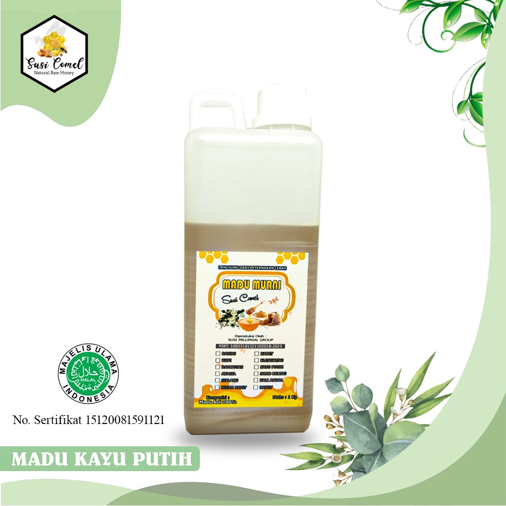 

[ COD } MADU RAMBUTAN SUPER ORI GRET A 1 Kg Madu Murni Raw Honey original