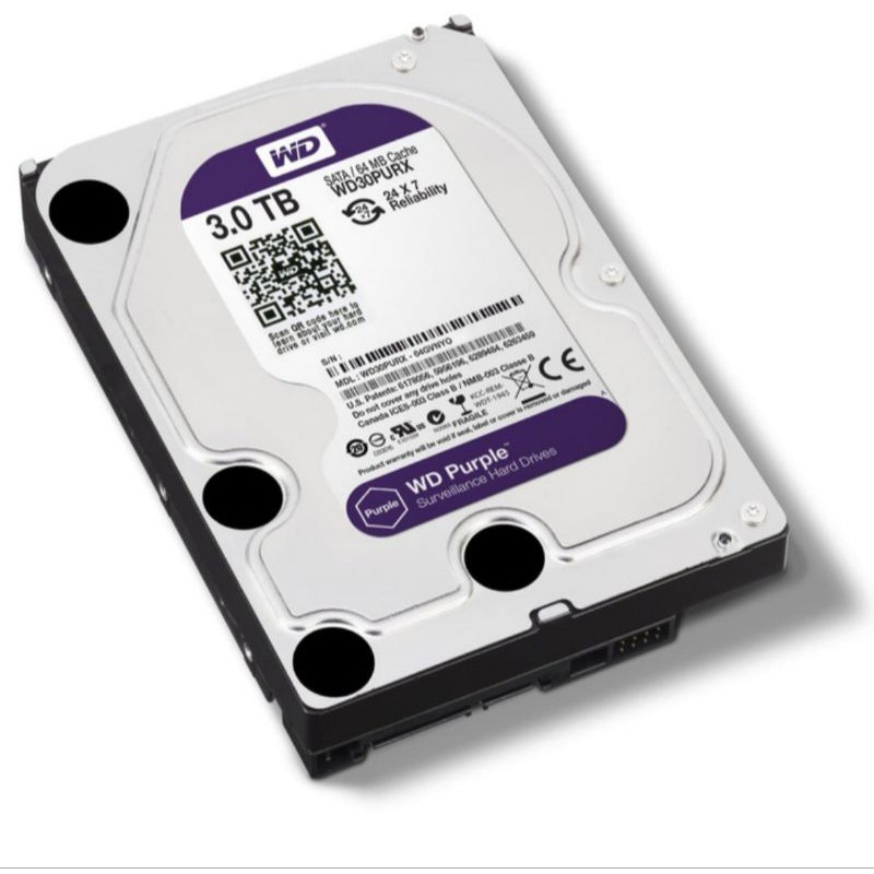 hdd sata 3tb wd purple