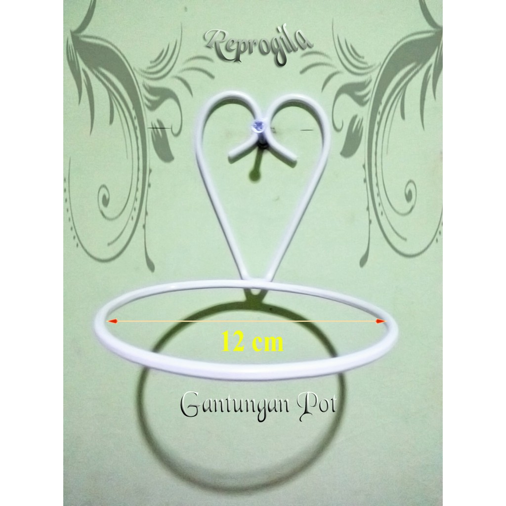  Gantungan  Pot  Love 12 cm Gantungan  Pot  Bunga  Gantungan  Pot  