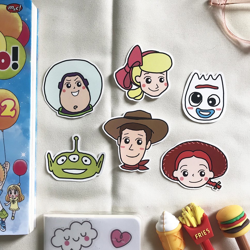 

Sticker Anti Air (waterproof) Tokoh Disney Toys Story